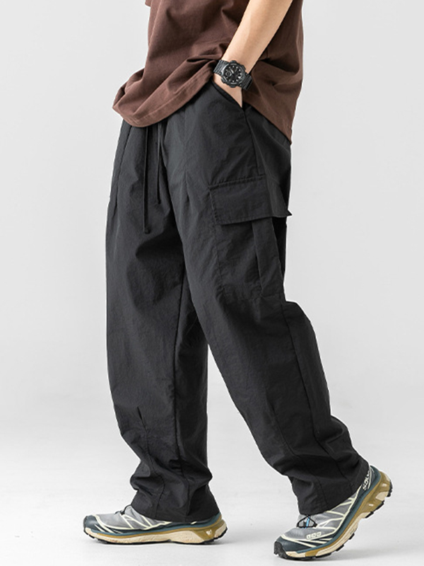 Men's Casual Loose Fit Cargo Pants-3