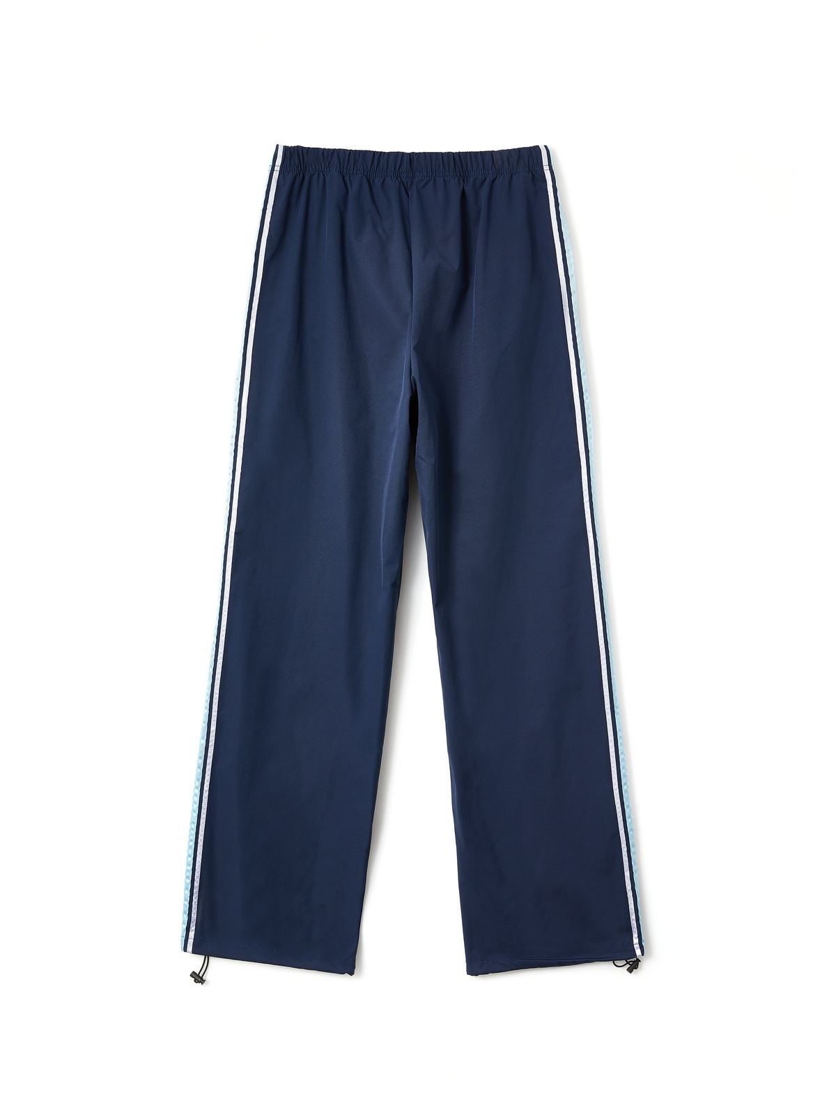 Vintage Contrast Striped Straight Leg Pants-4
