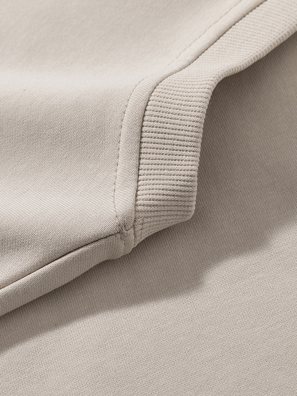 Men’s Solid Color Comfort Cotton Crew Neck Sweatshirt-3